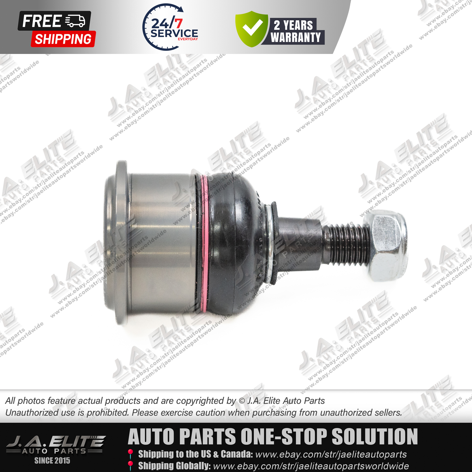 Front Upper Control Arm Ball Joint for Bentley Arnage, Rolls Royce Silver Seraph