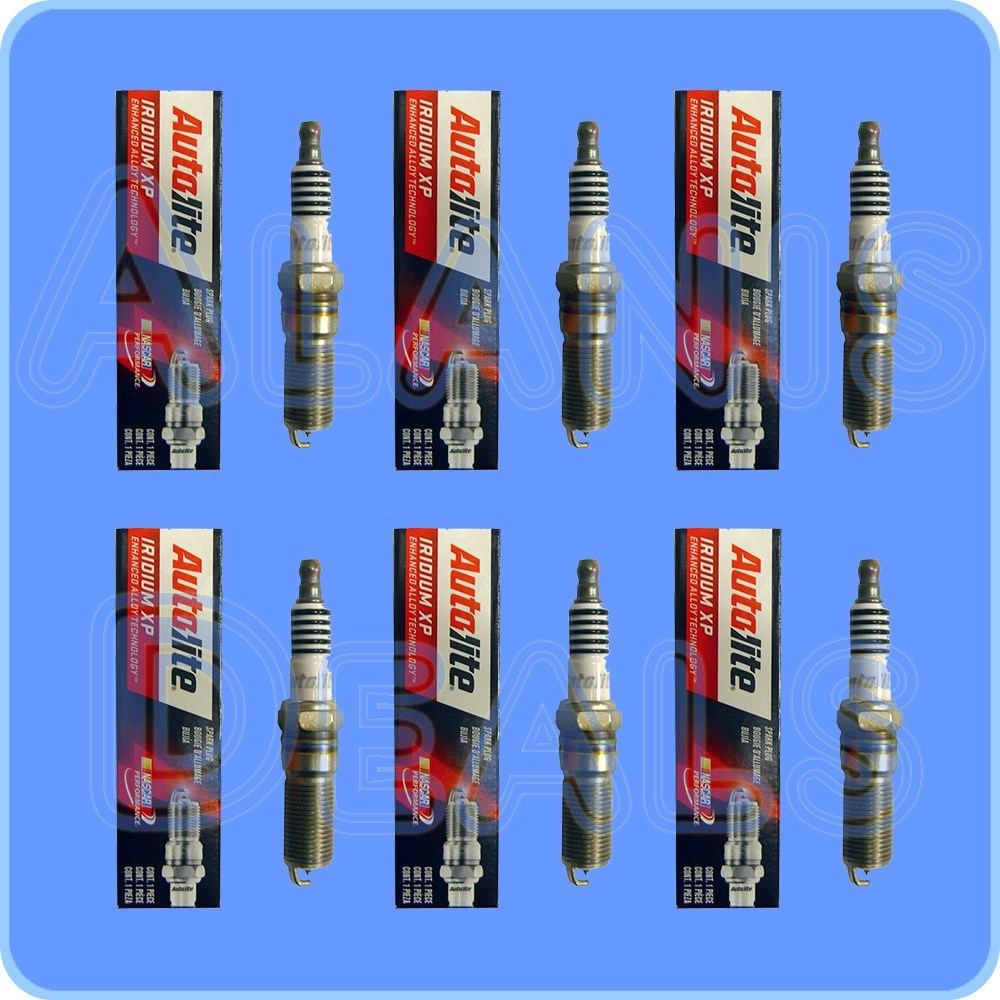 New Autolite Spark Plug XP5263 Set of 6 For Chevrolet and Dodge