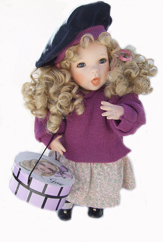 NEW LINDA STEELE 15 in DEE DEE PORCELAIN CLOSED ED WORLD GALLERY OF DOLLS #544