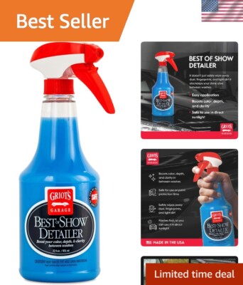 Best of Show 22oz Detailer - Quick Shine for Cars, Safe on Ceramic Coatings