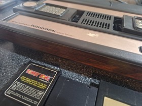 Mattel Intellivision Console Bundle With Great Games TESTED WORKING 
