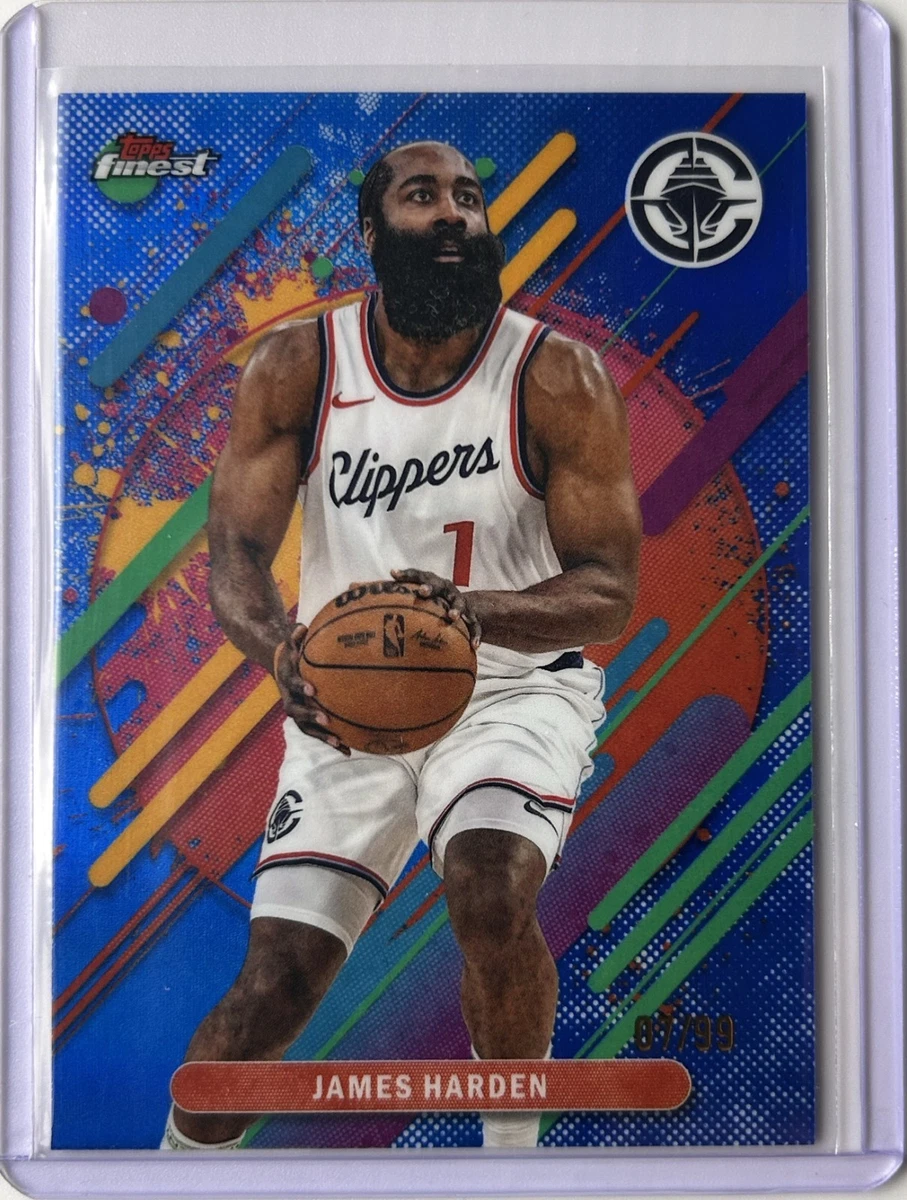 Topps James Harden Basketball Serial Numbered Sports Trading Cards