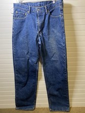 Levi s 550 Relaxed Fit Jeans Men s W34 L32 Medium Wash Excellent Condition