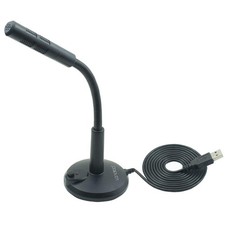 USB Microphone, Plug and Play Desktop Laptop gooseneck Microphone, Suitable f...