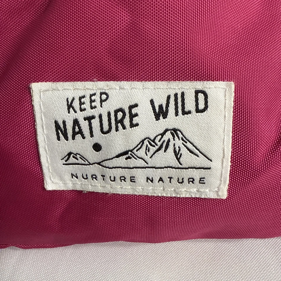 Riñonera o bandolera Keep Nature Wild - fucsia Foto 2 de 4