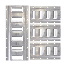 US Cargo Control E Track, Made in USA, 12 Gauge Steel 8 FT Galvanized E-Track...