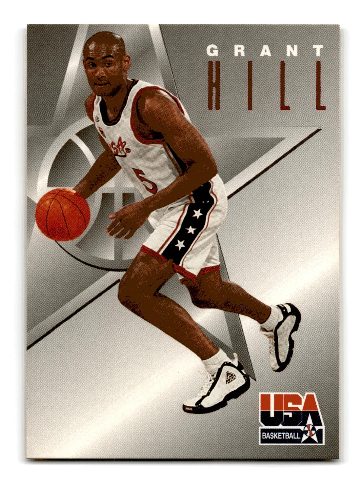 Grant Hill 1996 SkyBox Texaco USA #3 USA NM-MINT