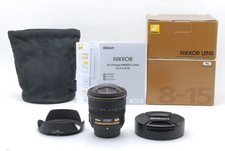 [Almost Unused]  Nikon AF-S Fisheye NIKKOR 8-15mm F/3.5-4.5 E ED Lens From JAPAN