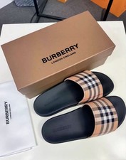Burberry Cheek Slides Mens Uk Size 5 EU Size 38 | Brand New without box