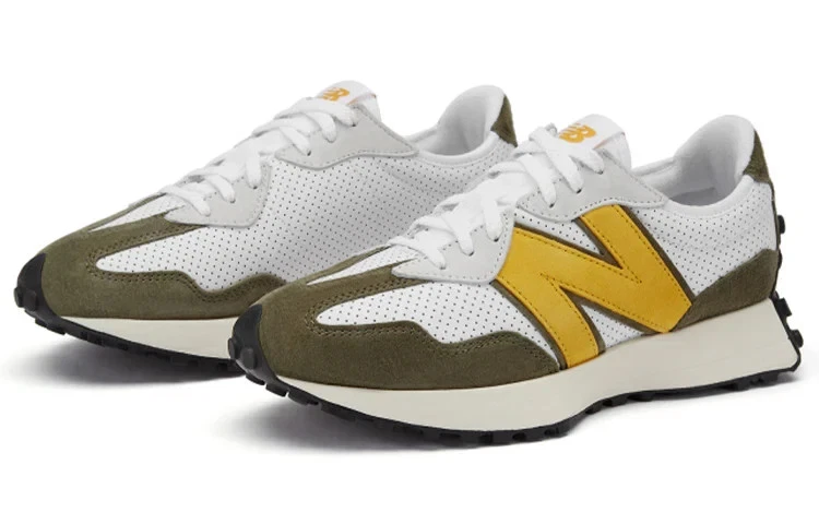New Balance 327 White Yellow | eBay