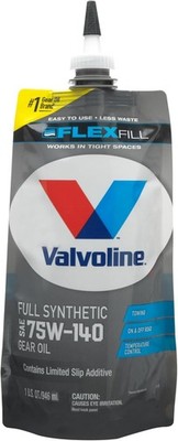 Valvoline FlexFill Advanced Full Synthetic 75W-140 Gear Oil 1 1 QT Pouch 