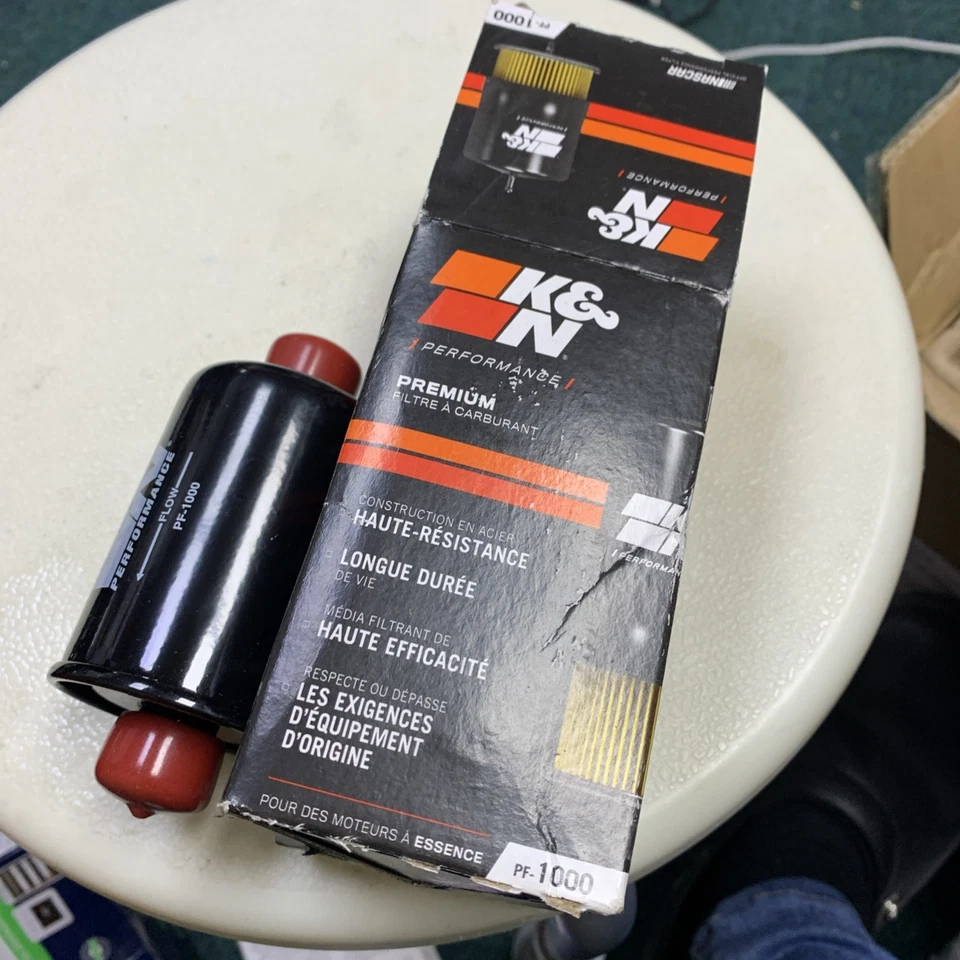 K&N PF-1000 Fuel Filter Performance Upgrade Fits Buick Cadillac Chevrolet - Image 2 of 2