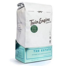 Café En Grains Entier Bio De La Ferme 14 Oz Par Twin Engine Coffee
