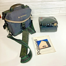 Polaroid Spectra System SE Instant Camera W  Case Vintage
