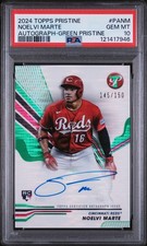 PSA 10 GEMT MT Noelvi Marte RC Auto GREEN /150 - 2024 Topps Pristine #PA-NM
