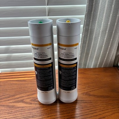 Whirlpool WHEEDF Dual Stage Replacement Water Filters - White