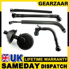 CRANK CCV CASE VALVE & HOSES SET For BMW Z3 Z4 Series E85 2.2i  3.0i 11611432559