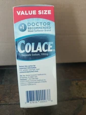 Colace Value Size Stool Softener 100mg Docusate Sodium 100 Cap Exp 09/25