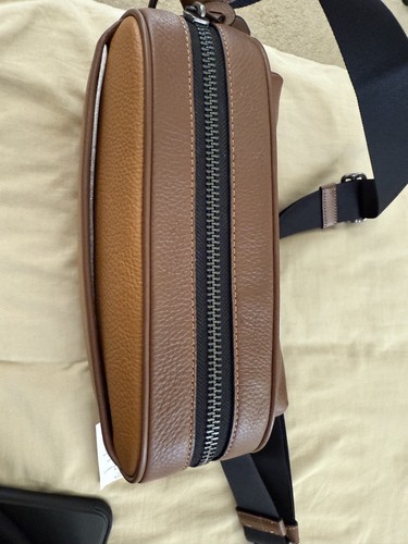 Coach Thompson kleine braune Kieselledertasche neu 350 $ - Bild 5 von 6