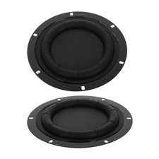 2 Pcs Bass Radiator Replacement Woofer Part DIY Subwoofer Repair