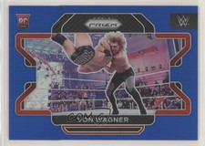 2022 Panini Prizm WWE Blue Prizm 170/199 Von Wagner #4 0ey4