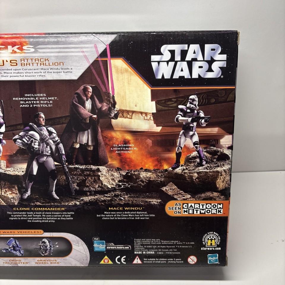 Star Wars Vintage Collection Mace Windu Attack Of The Clones | Envío Gratis