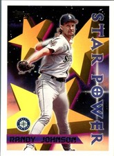 1996 Topps Star Power Randy Johnson #224 Seattle Mariners MLB Baseball Card P...