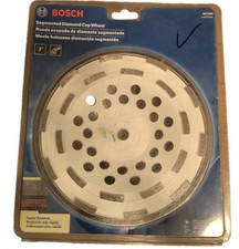 Bosch Double Row Segmented Diamond Cup Wheel 7" DC710H Max RPM 8,500