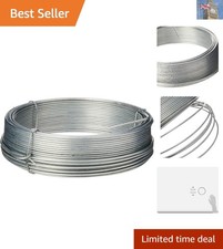 Versatile Galvanised Wire 1.6mm x 30m - Perfect for Trellising and Plant Support