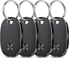 Air Tracker Tags-4 Pack, Bluetooth, Apple, waterproof, Replaceable Battery, key