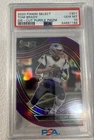 2020 Panini Select - Field Level Tom Brady #301 Purple Prizm Die-Cut PSA 10