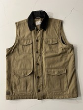 Cody James River Oaks Rancher Vest Western Vest Aztec Blankent Lined Sz Medium