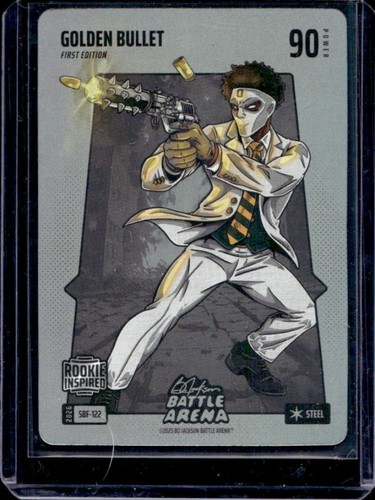 2026 Bo Jackson Battle Arena Matthew Golden Bullet Silver Foil Steel RC #SBF-122