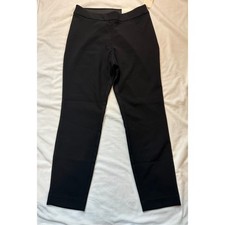 A New Day Womens Black High-Rise Skinny Ankle Pants Side Zip Size 8R NWT