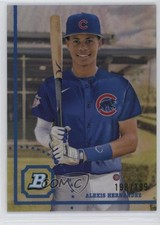 2022 Bowman Heritage Chrome Prospects Refractor 198/199 Alexis Hernandez ms9