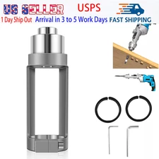 1X Square Hole Drill Bit Adapter Part Professional Woodworking Tool Electric US