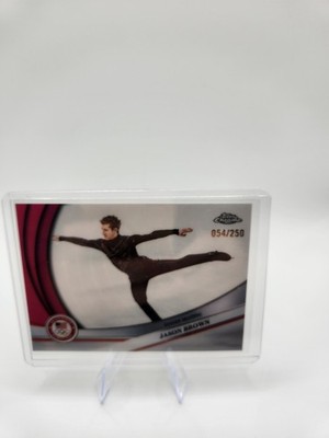 2026 Topps Chrome U.S. Olympics Jason Brown Pink Refractor /250 #117 