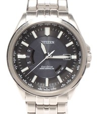 Citizen H145-S073545 Solar Radio Wave Wristwatch Mens