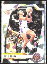 2024 Panini Prizm WNBA #110 Lexie Brown Ice Prizms