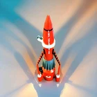 VINTAGE THUNDERBIRD 3 TB3 Toy Rocket 1960s Lesney Matchbox Made in Hong Kong