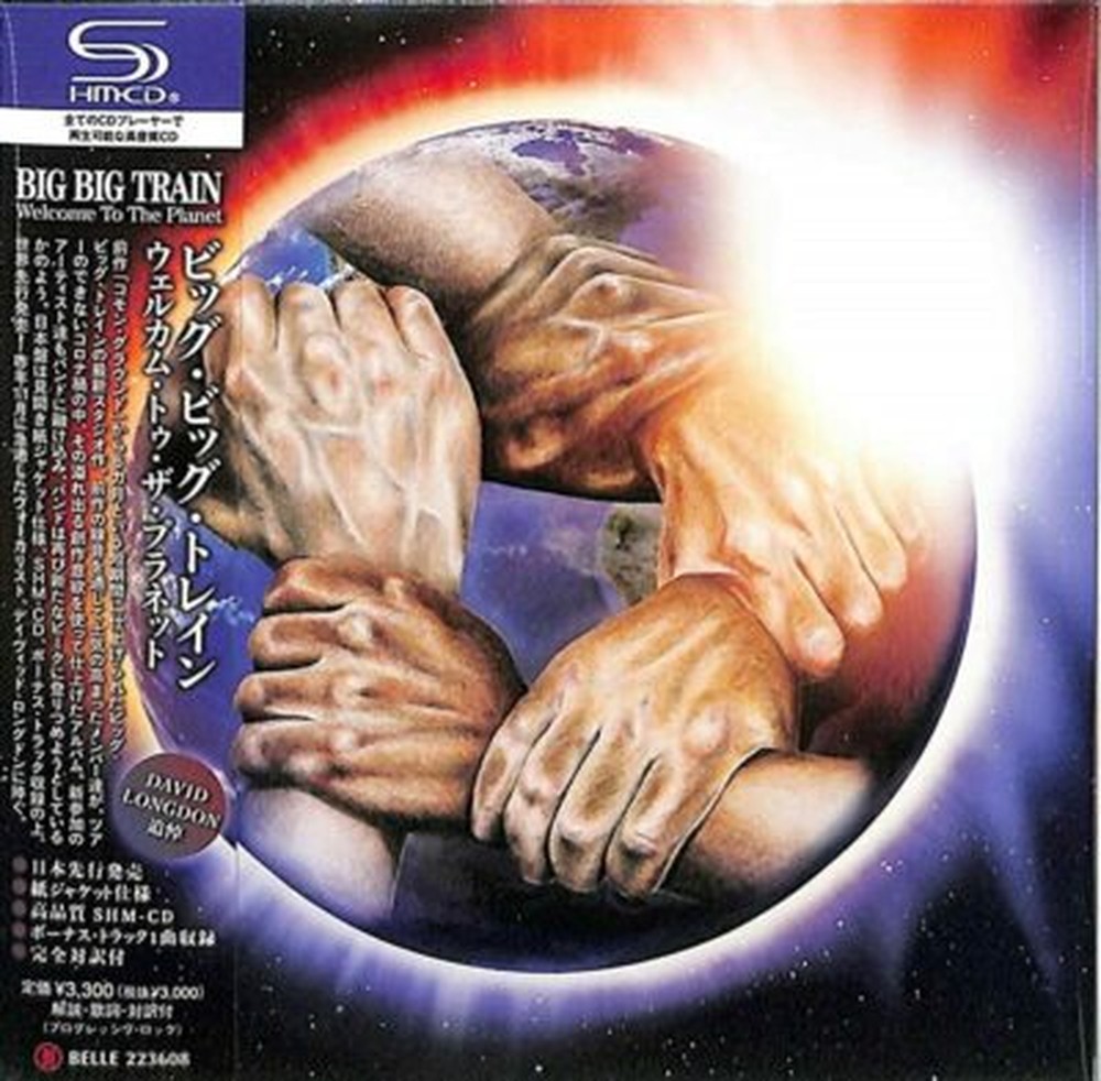 BIG BIG TRAIN-WELCOME TO THE PLANET-JAPAN Paper Sleeve SHM-CD BONUS TRACK