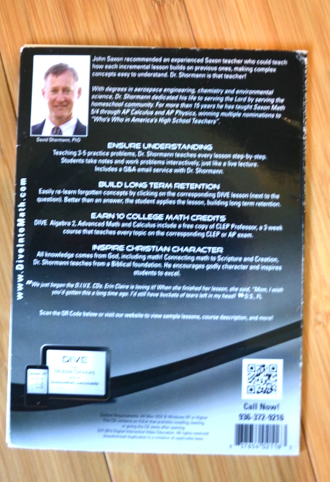 2 pc Saxon Calculus Set: Solutions Manual and DVD - Image 4 of 4