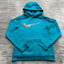 Nike Hoodie Size S Womens Full Zip Hooded Sweatshirt Swoosh Athletic Workout Gym