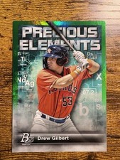 Drew Gilbert 2023 Bowman Platinum Precious Elements Green Foil /99 #PE-22 Astros