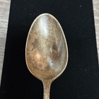 Antique Wild Flower Pattern By Royal Crest Sterling Silver Spoon 32g TARNISHED — photo 2