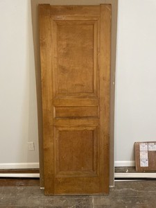 Vintage Solid Wood 3 Panel Interior Door - Paine Lumber Co. Ltd