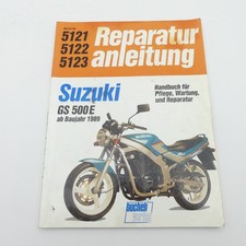 Suzuki GS 500 E Bucheli 5121 5122 Werkstatthandbuch Reparaturanleitung C7133