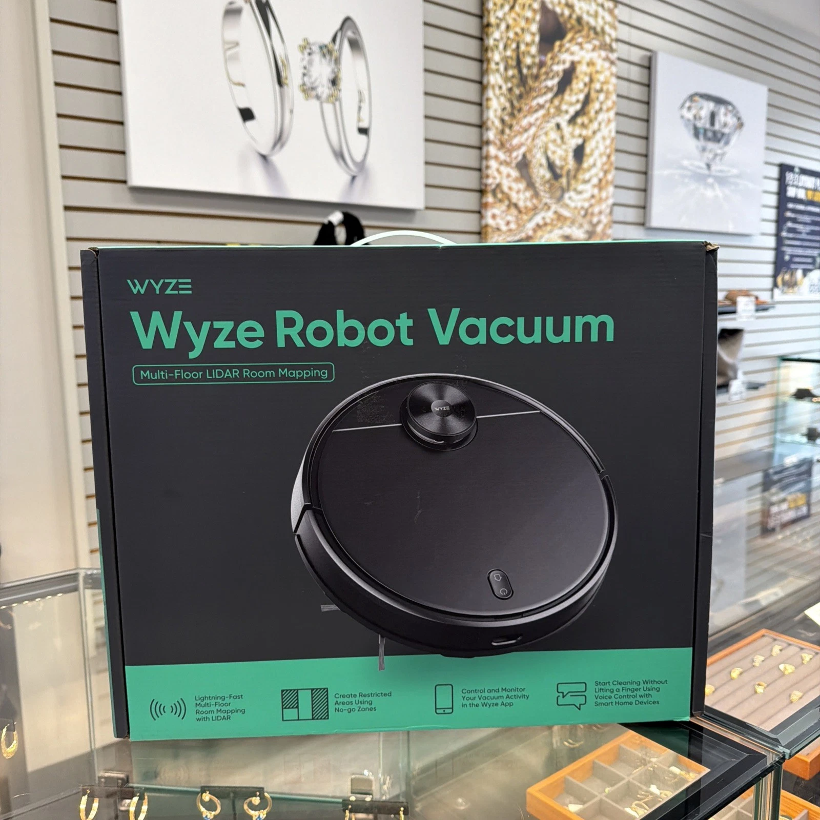 Wyze Robot Vacuum Multi-Floor LIDAR Room Mapping (WVCR200S) SEALED