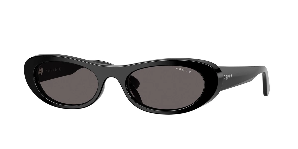Vogue Black Black Sunglasses for Women for sale | eBay display picture 1