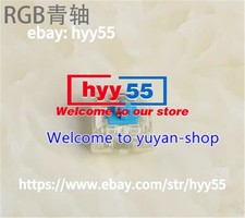 20Pcs Cherry MX blue RGB Clear 3Pin Mechanical Key Switch Plate Mount T80A -/55